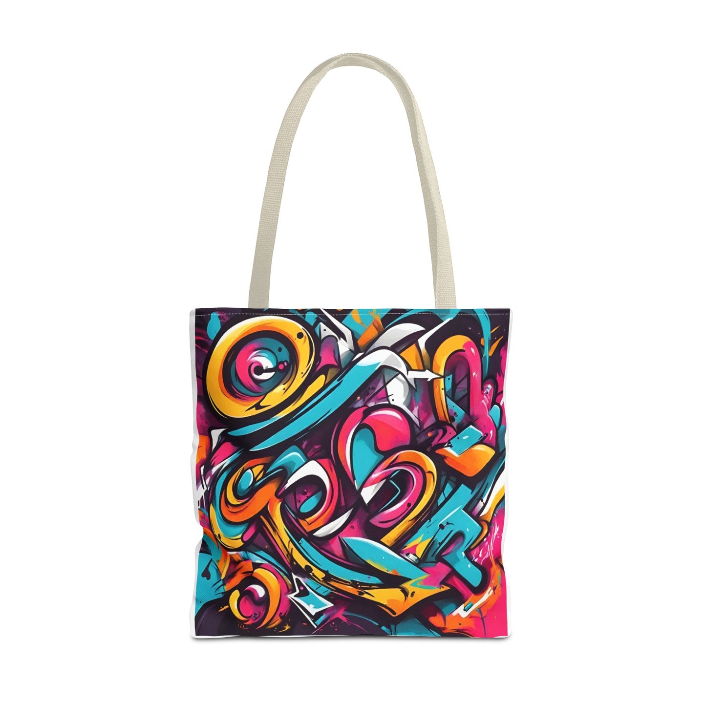 Tote Bag with Graffiti design - JennyCool