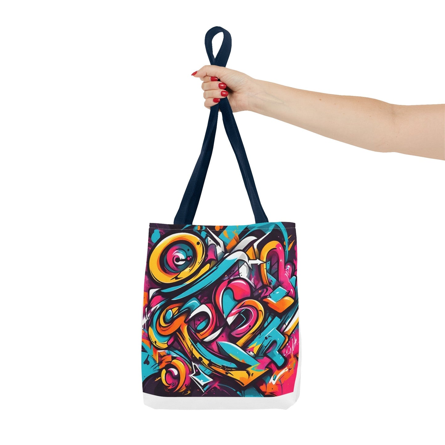 Tote Bag with Graffiti design - JennyCool