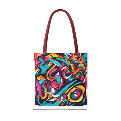 Tote Bag with Graffiti design - JennyCool