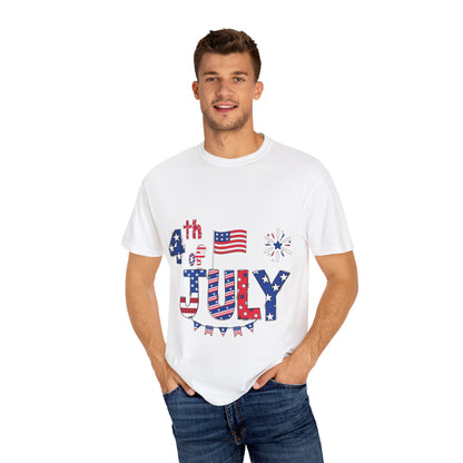 Unisex 4th of July T-shirt - JennyCool