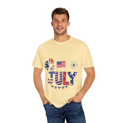 Unisex 4th of July T-shirt - JennyCool