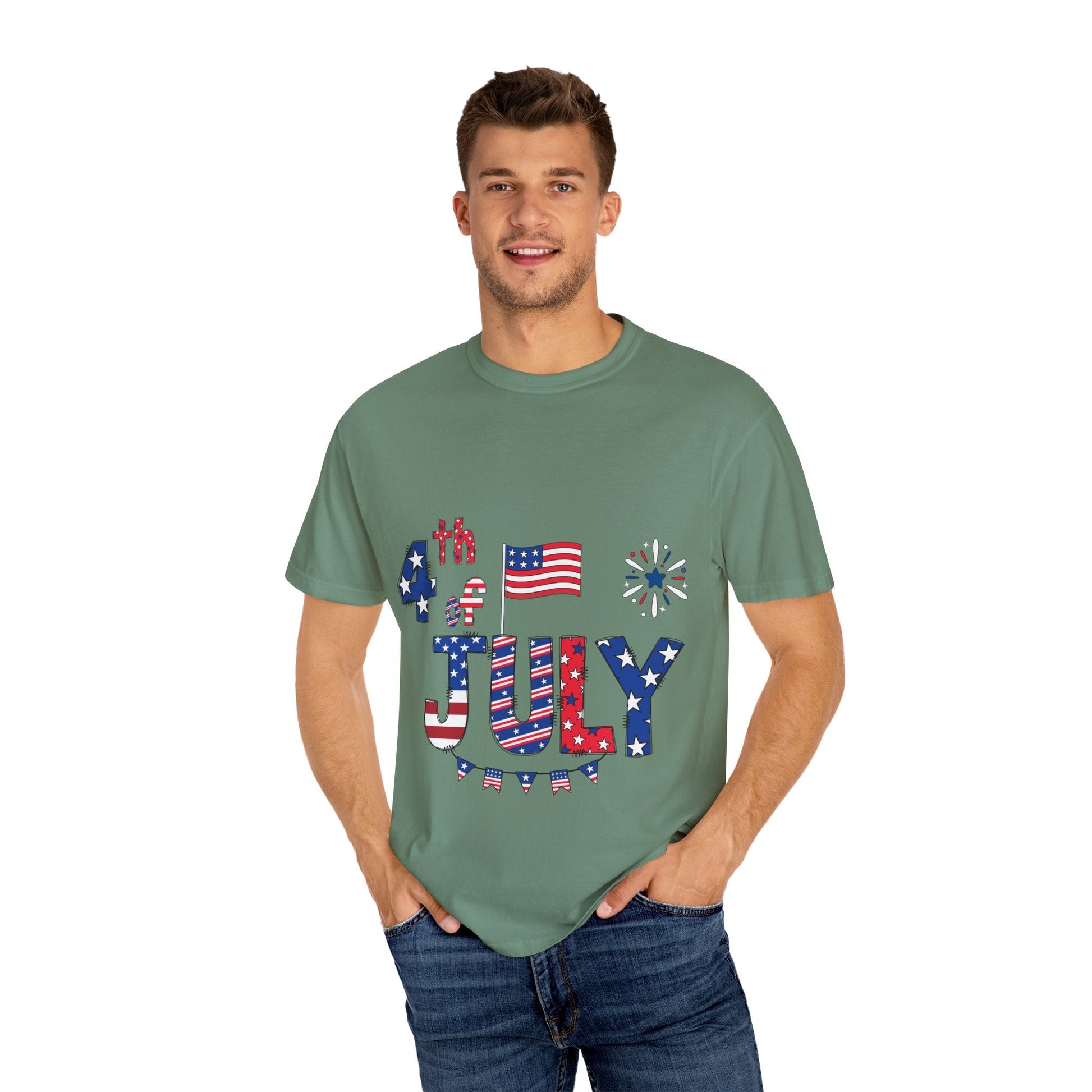 Unisex 4th of July T-shirt - JennyCool