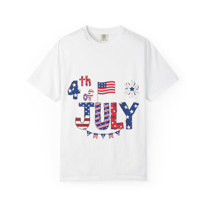 Unisex 4th of July T-shirt - JennyCool