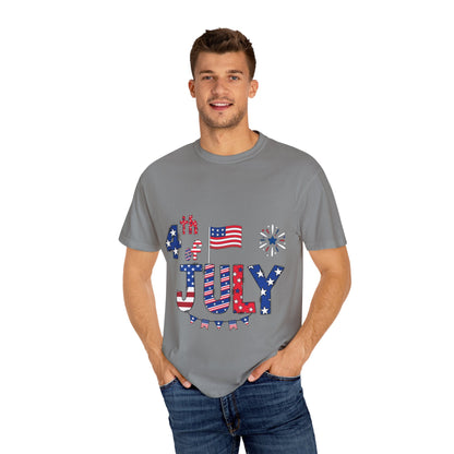 Unisex 4th of July T-shirt - JennyCool