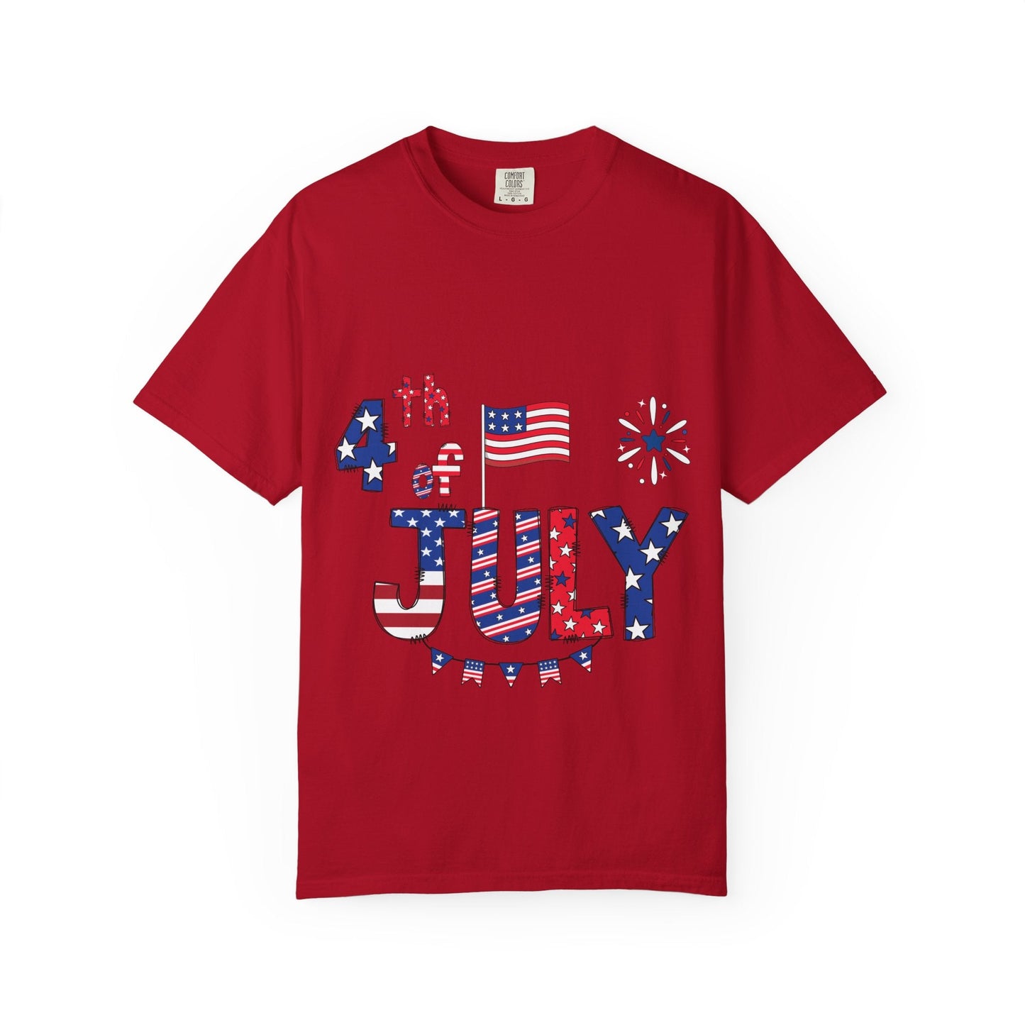 Unisex 4th of July T-shirt - JennyCool