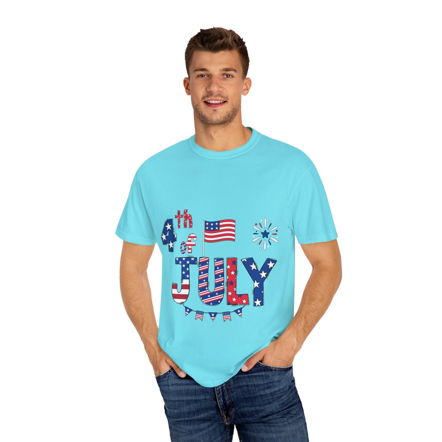 Unisex 4th of July T-shirt - JennyCool
