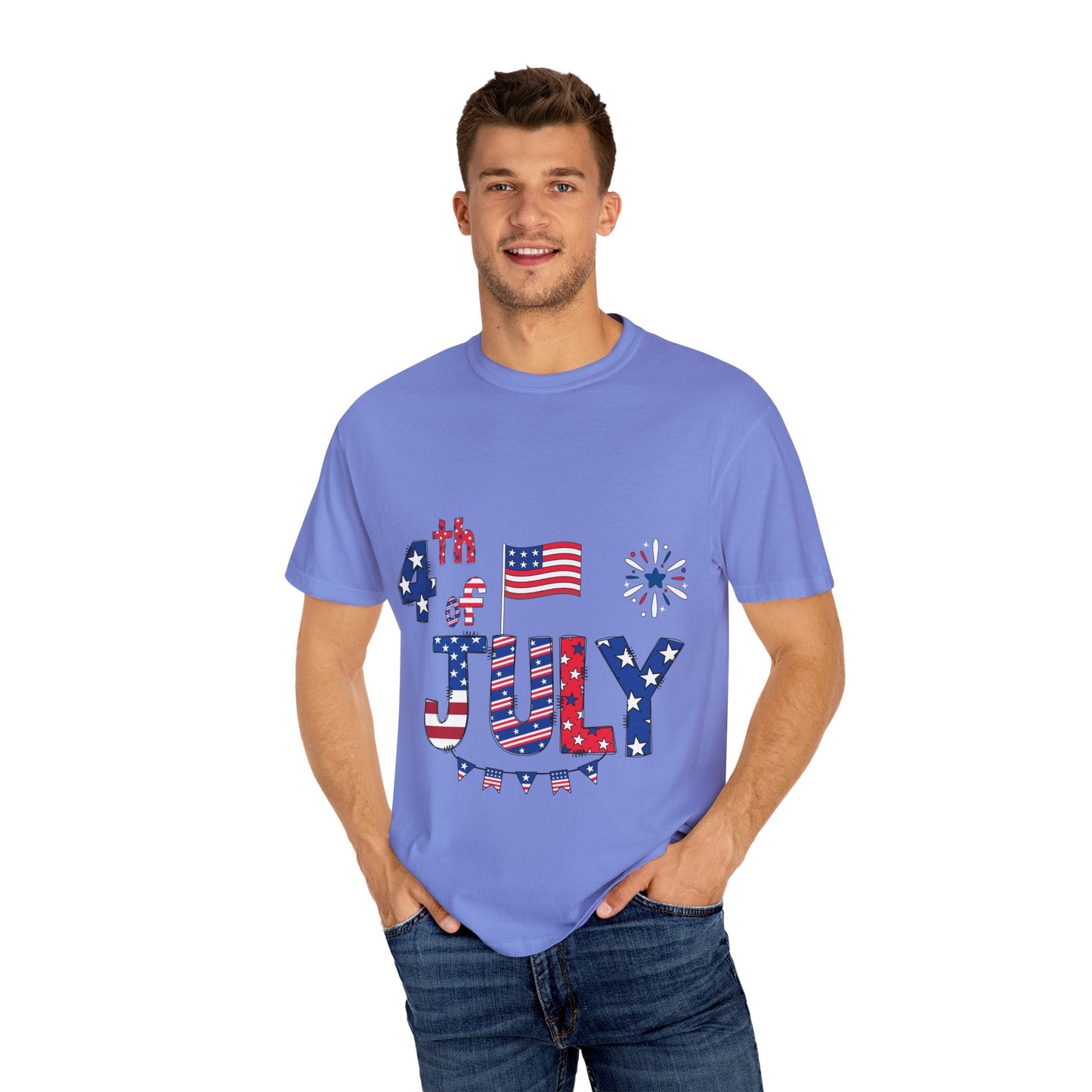 Unisex 4th of July T-shirt - JennyCool