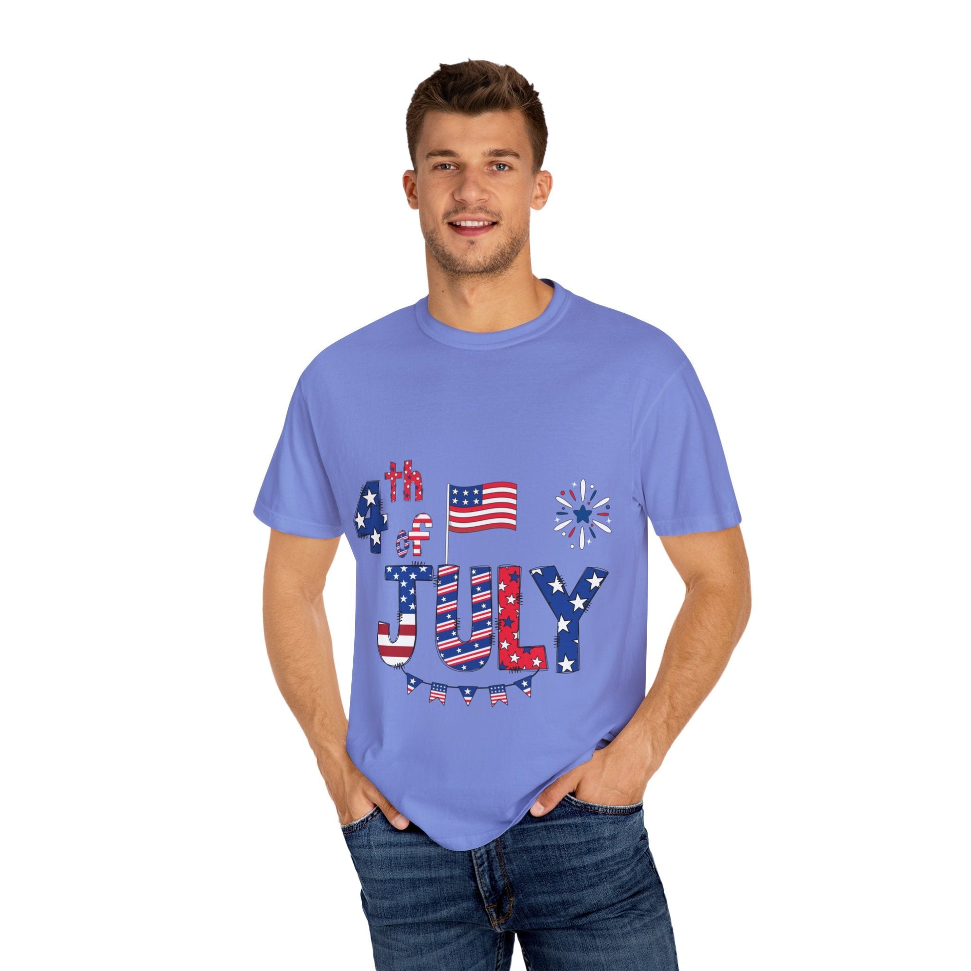 Unisex 4th of July T-shirt - JennyCool