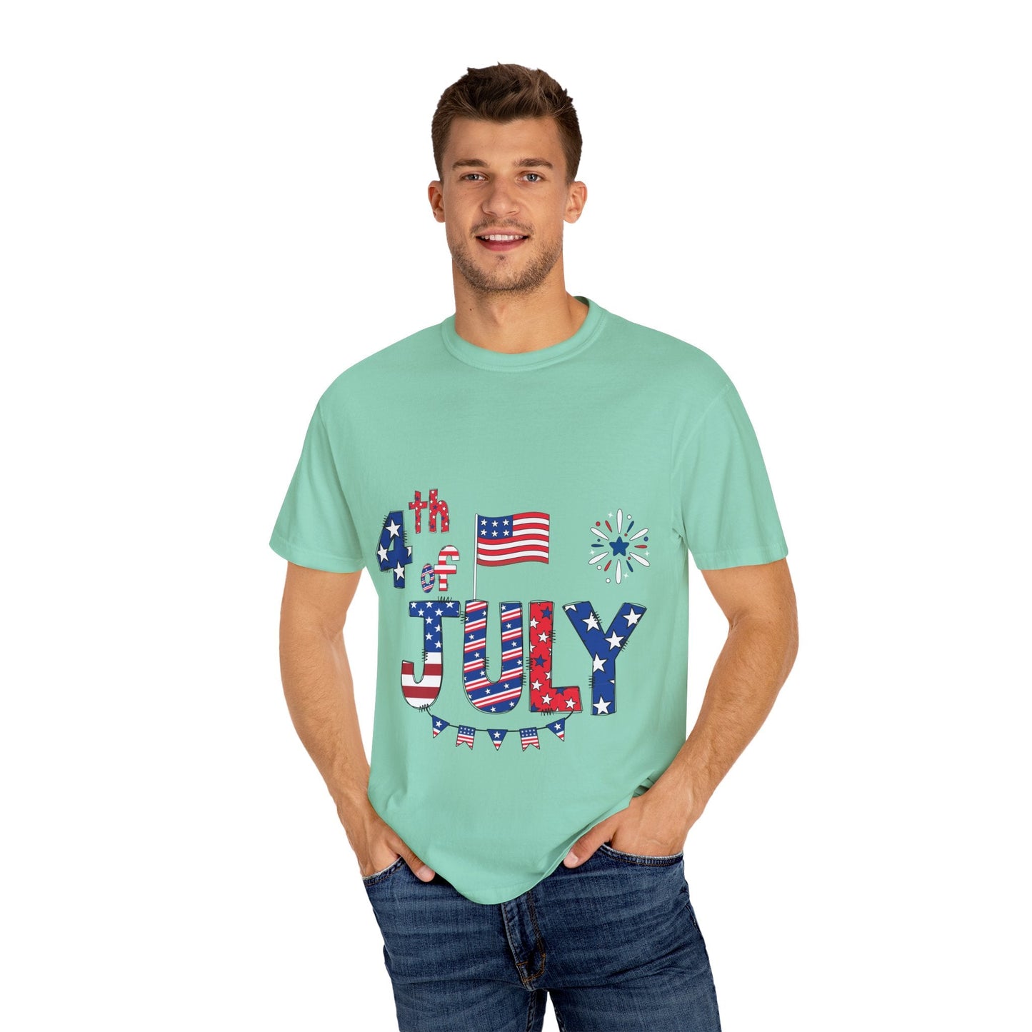 Unisex 4th of July T-shirt - JennyCool