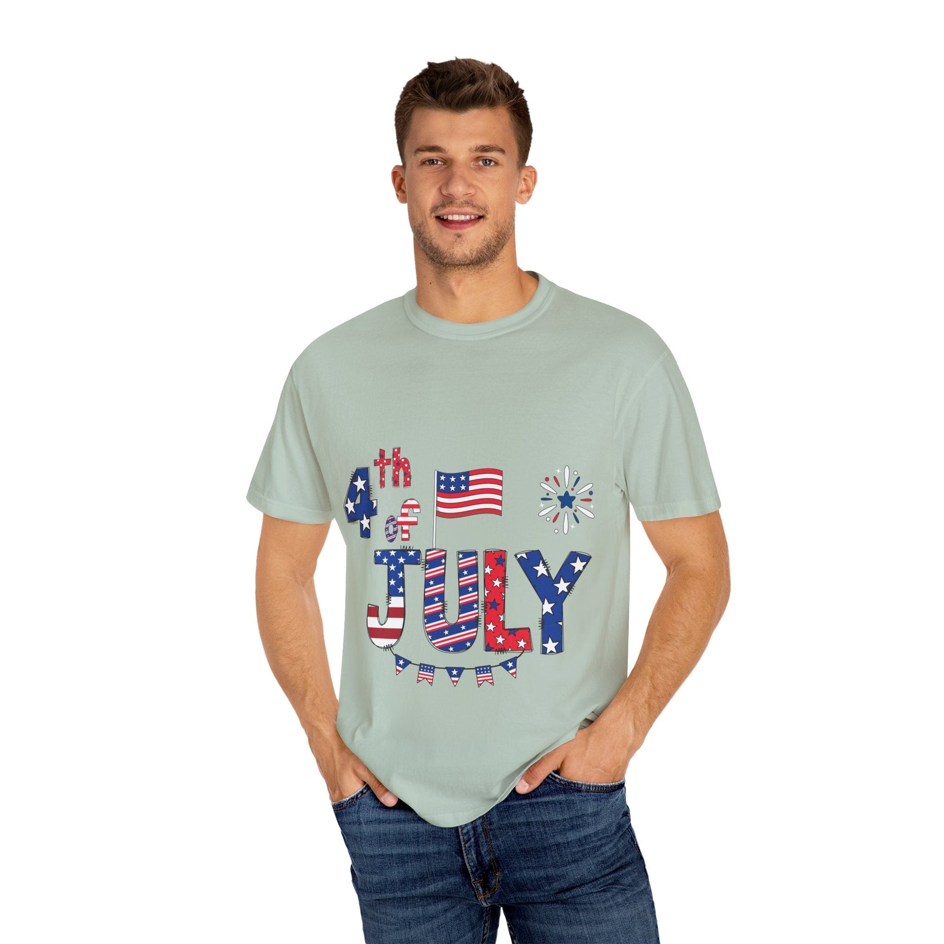 Unisex 4th of July T-shirt - JennyCool