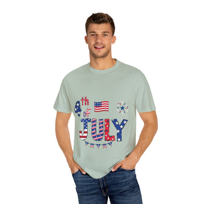 Unisex 4th of July T-shirt - JennyCool
