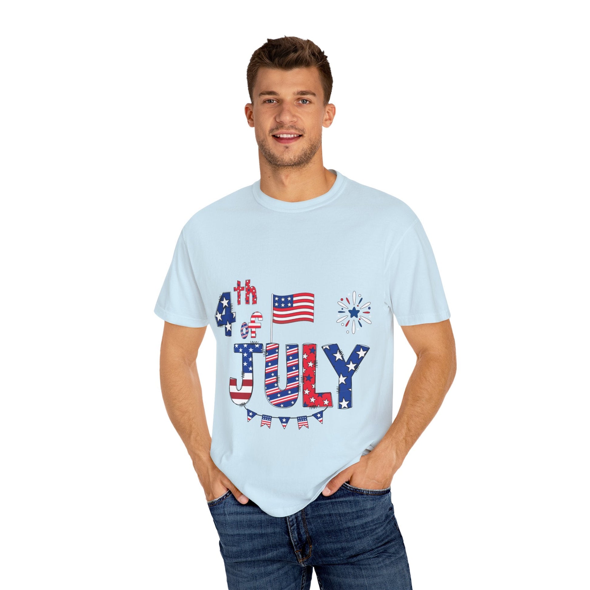Unisex 4th of July T-shirt - JennyCool