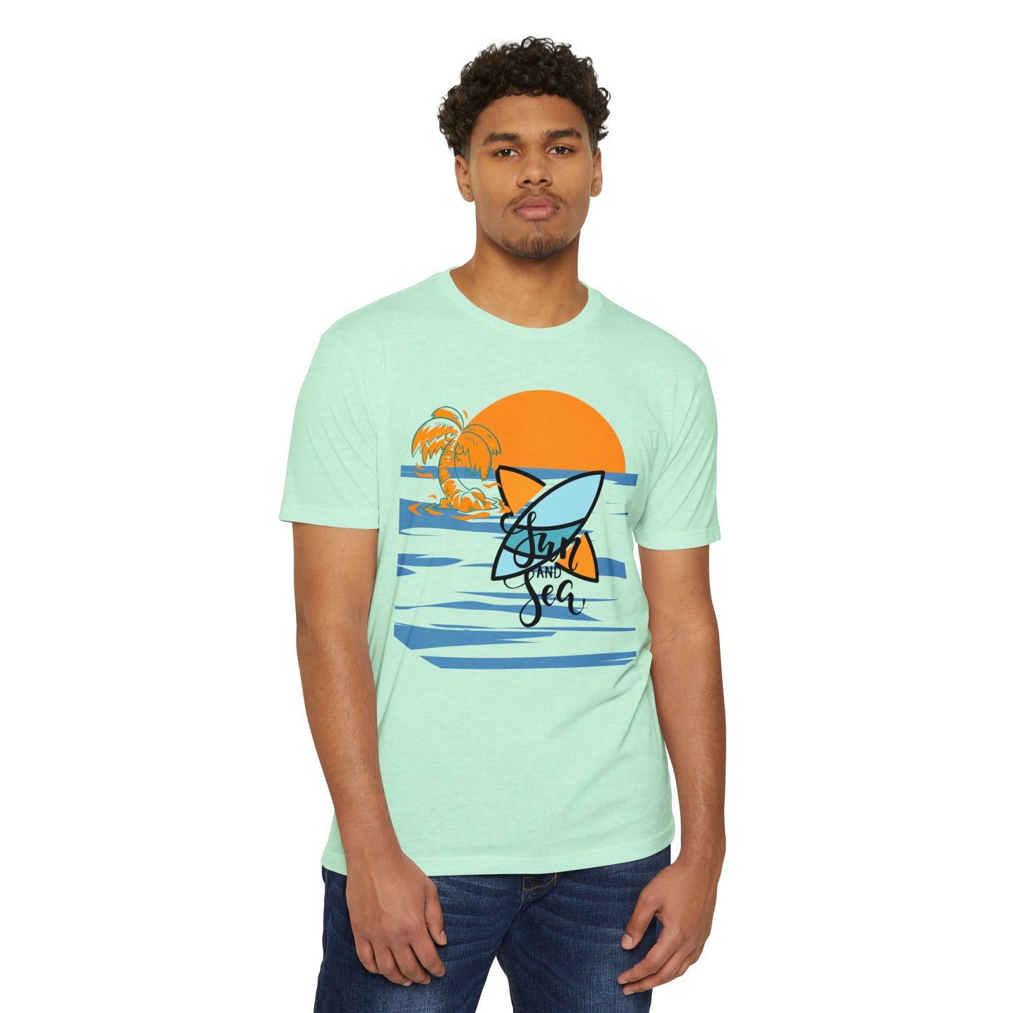 Unisex CVC Jersey T-shirt - JennyCool