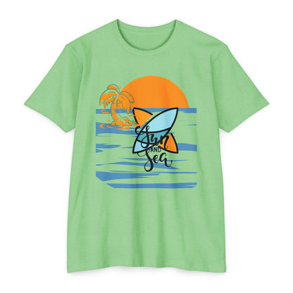 Unisex CVC Jersey T-shirt - JennyCool