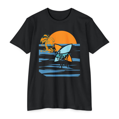 Unisex CVC Jersey T-shirt - JennyCool