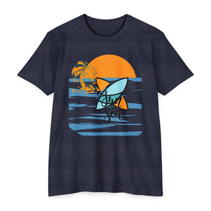 Unisex CVC Jersey T-shirt - JennyCool