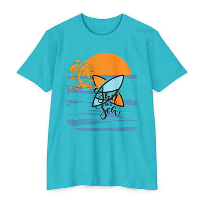 Unisex CVC Jersey T-shirt - JennyCool