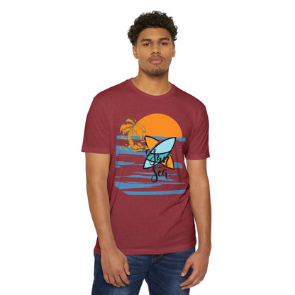 Unisex CVC Jersey T-shirt - JennyCool