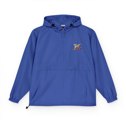Unisex Packable Anorak Jacket - Lightweight Water - Resistant Windbreaker with JC Logo - JennyCool