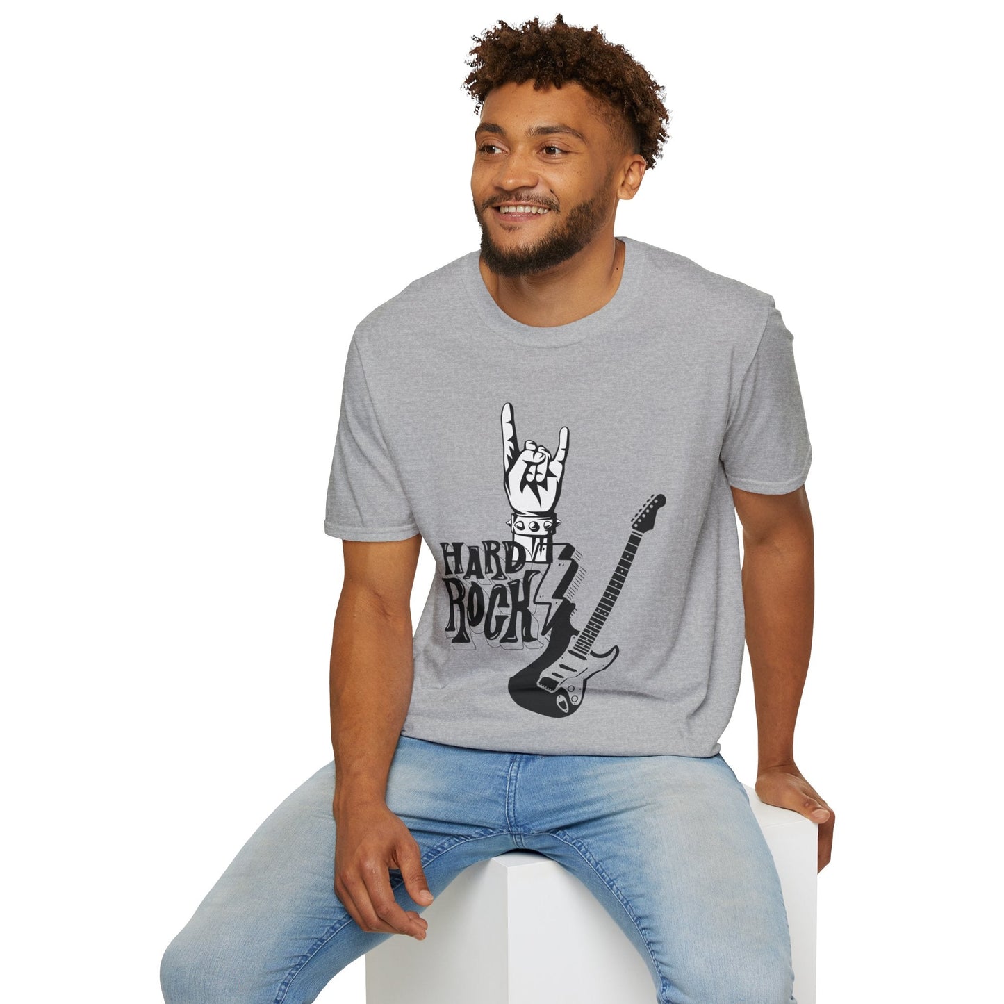 Unisex Softstyle T-Shirt Hard Rock - JennyCool