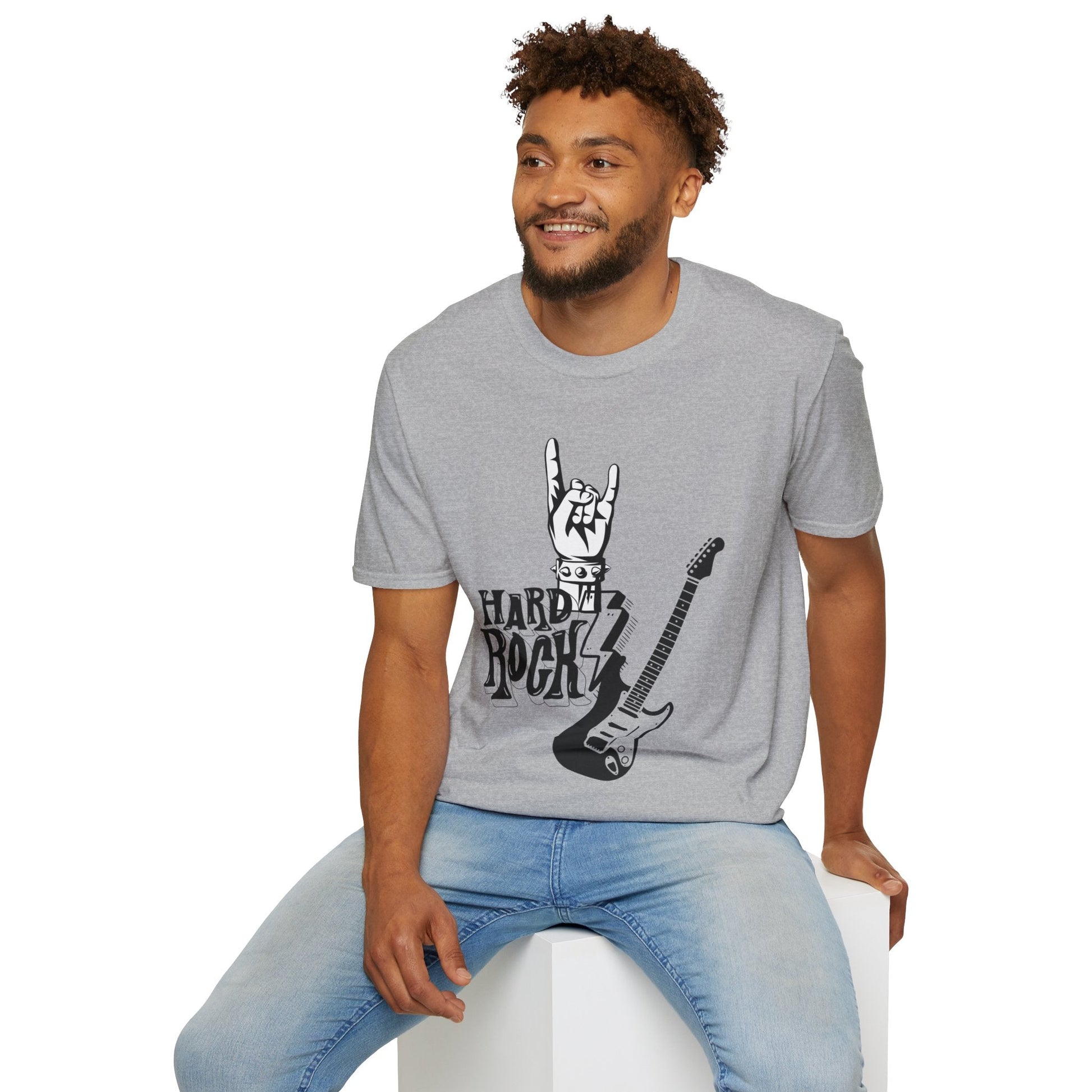 Unisex Softstyle T-Shirt Hard Rock - JennyCool