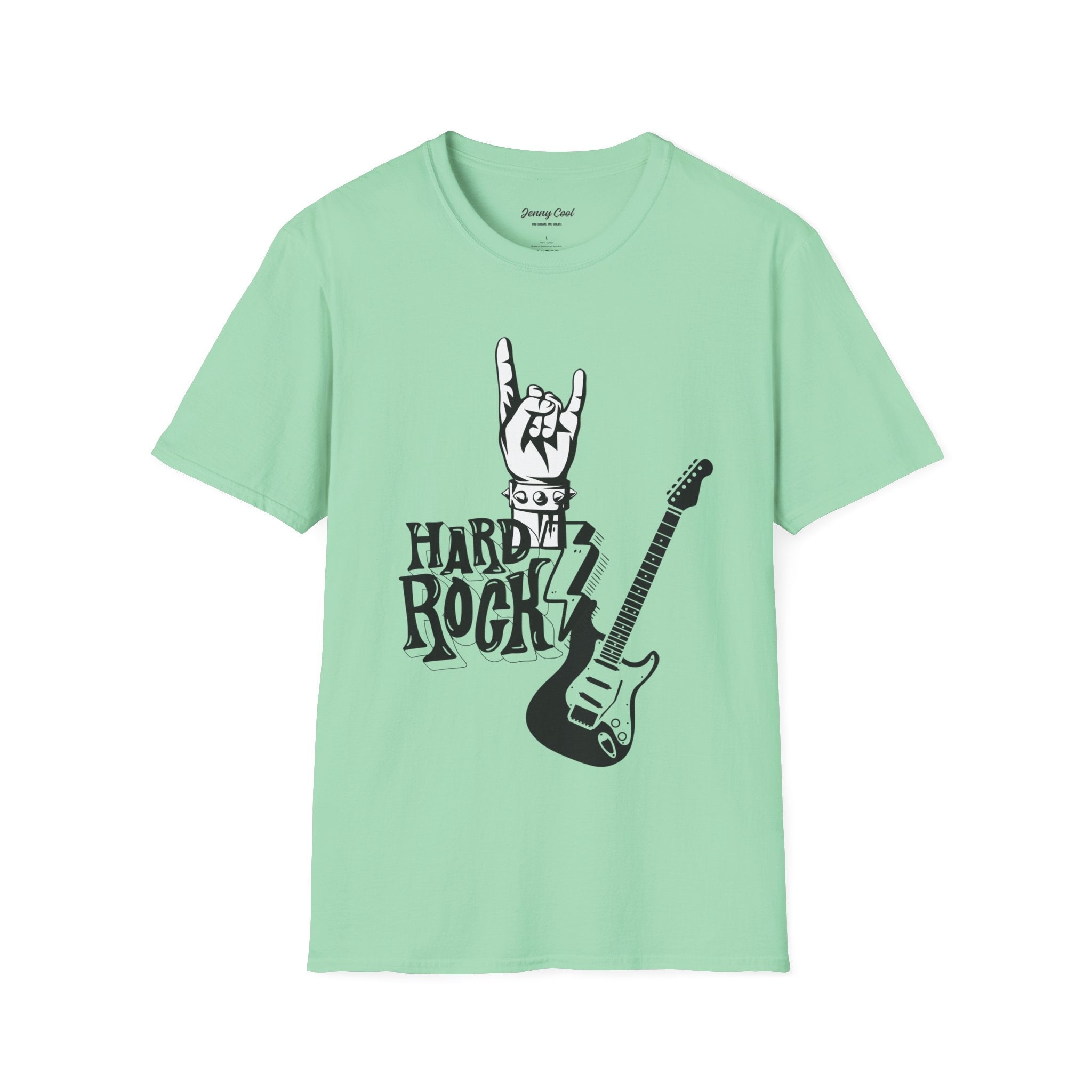Unisex Softstyle T-Shirt Hard Rock - JennyCool