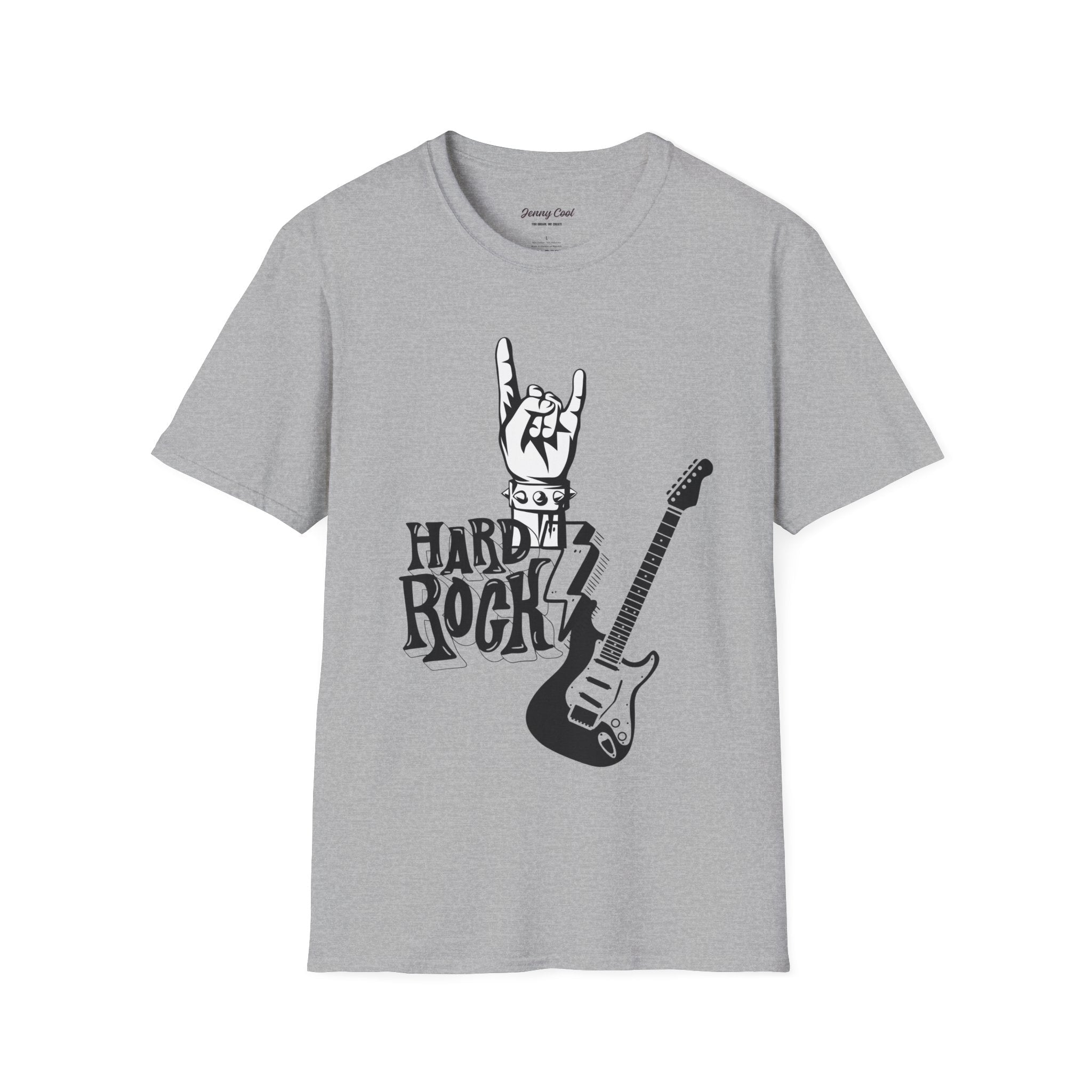 Unisex Softstyle T-Shirt Hard Rock - JennyCool