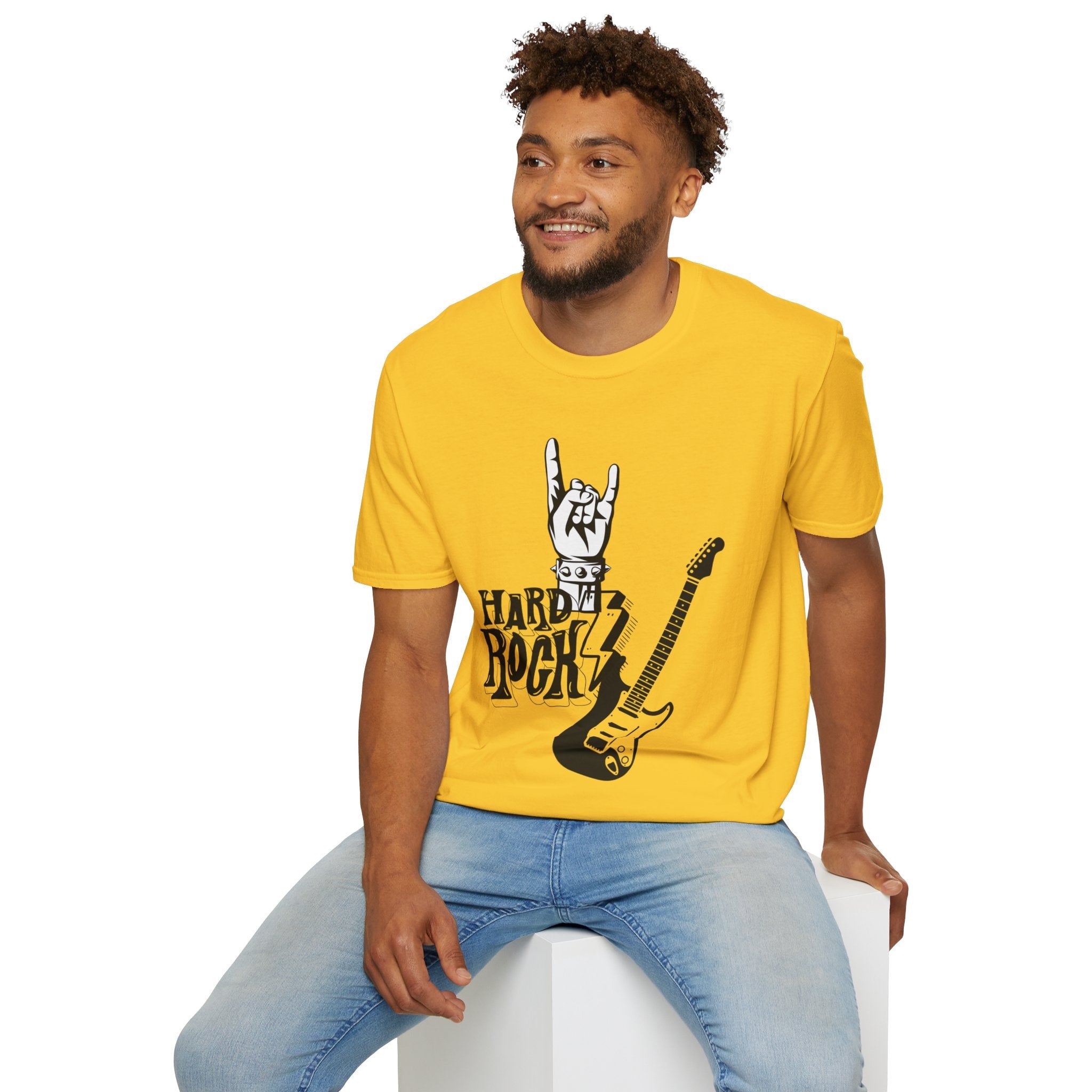 Unisex Softstyle T-Shirt Hard Rock - JennyCool