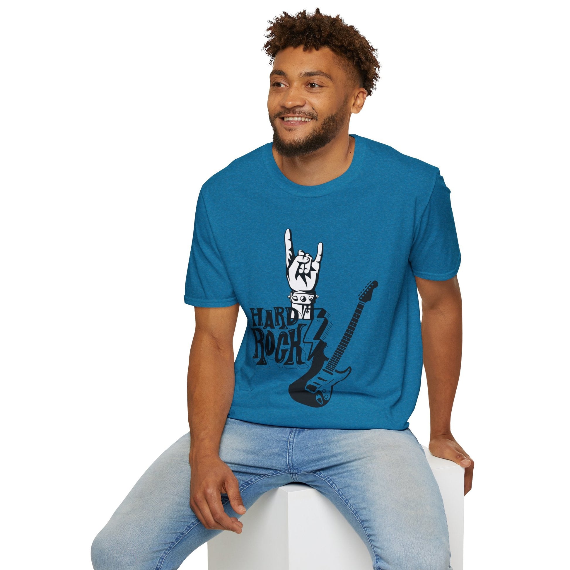Unisex Softstyle T-Shirt Hard Rock - JennyCool