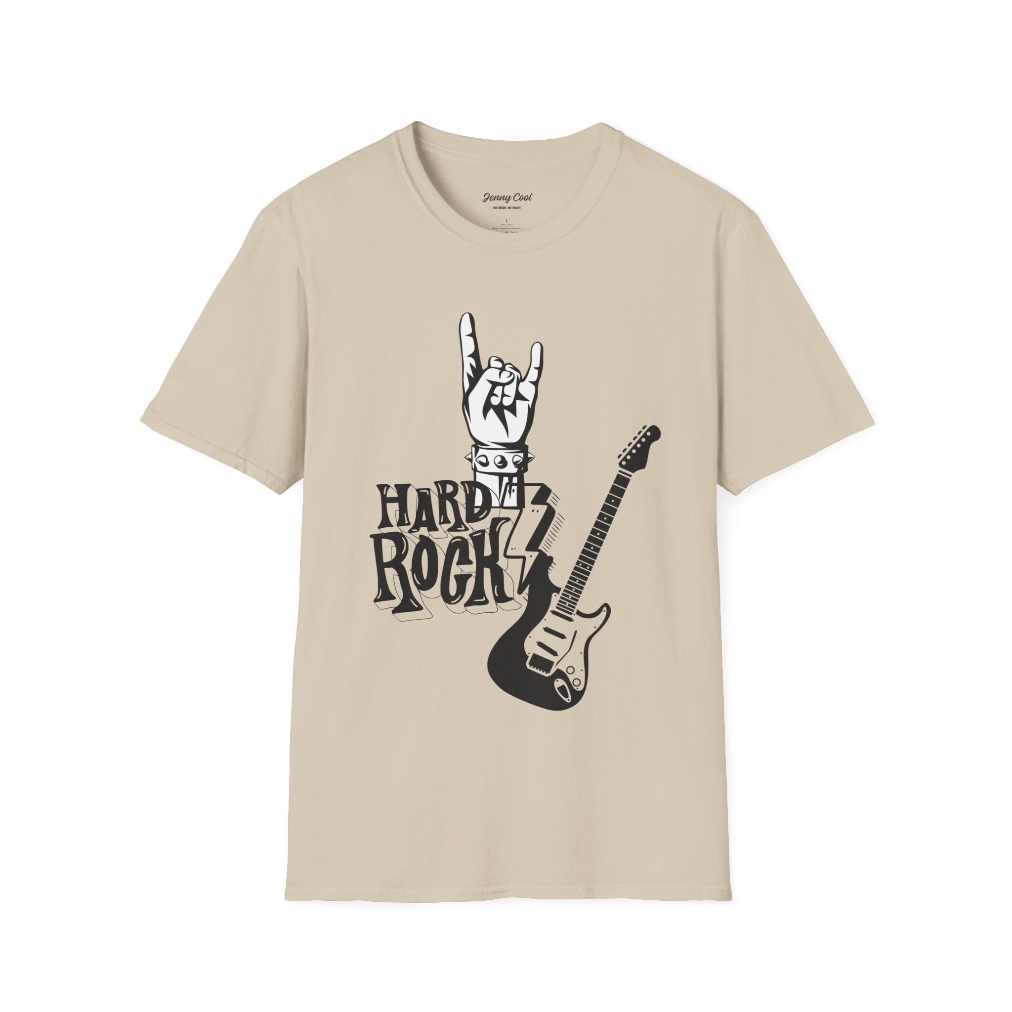 Unisex Softstyle T-Shirt Hard Rock - JennyCool