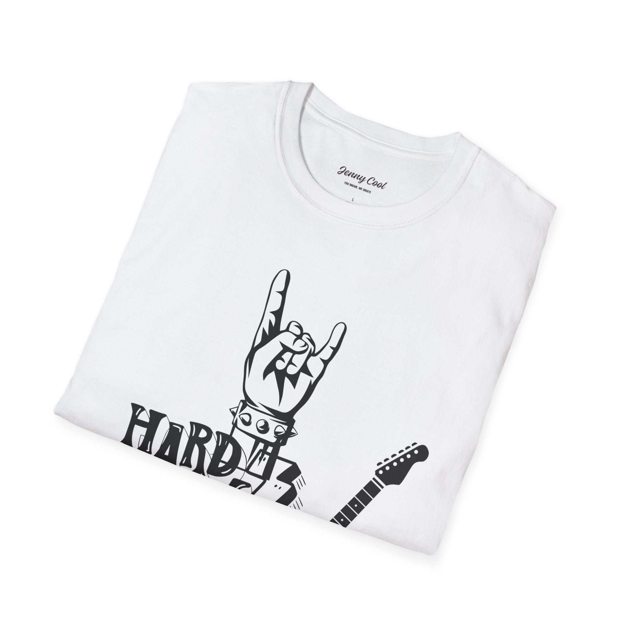 Unisex Softstyle T-Shirt Hard Rock - JennyCool