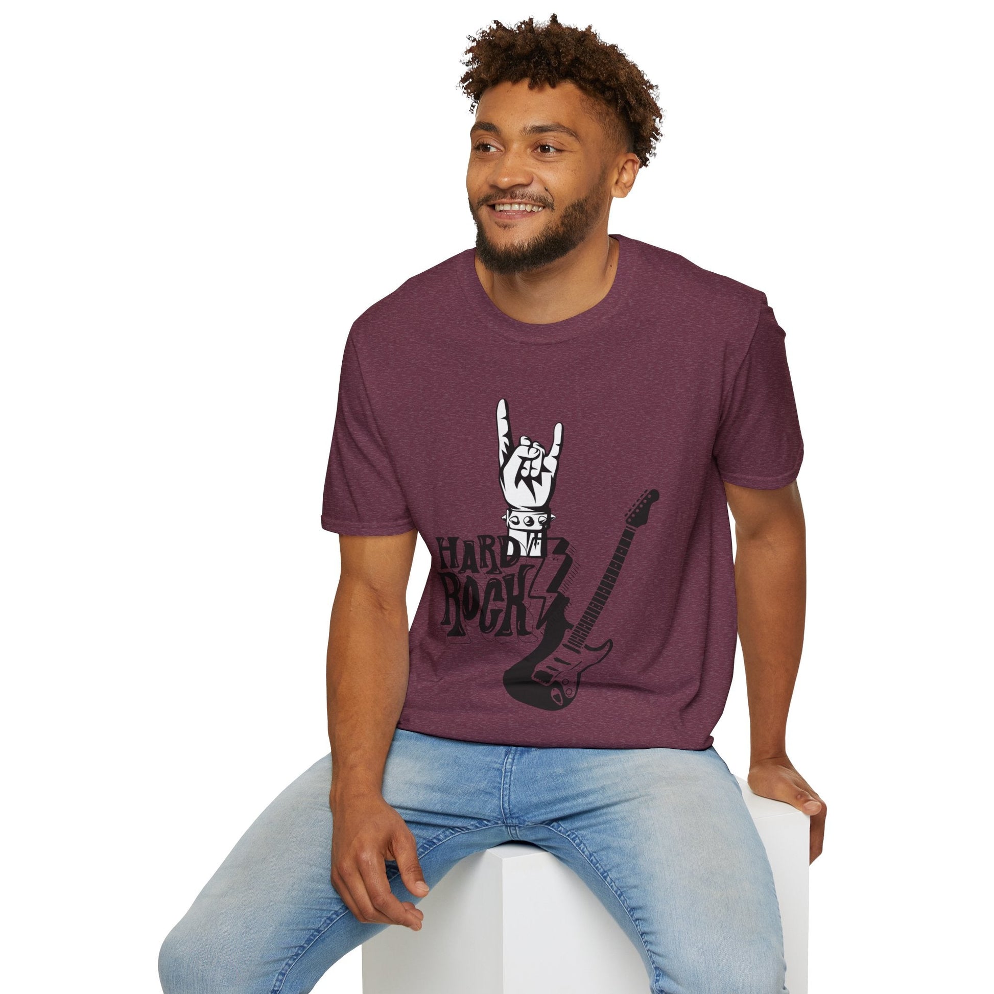 Unisex Softstyle T-Shirt Hard Rock - JennyCool
