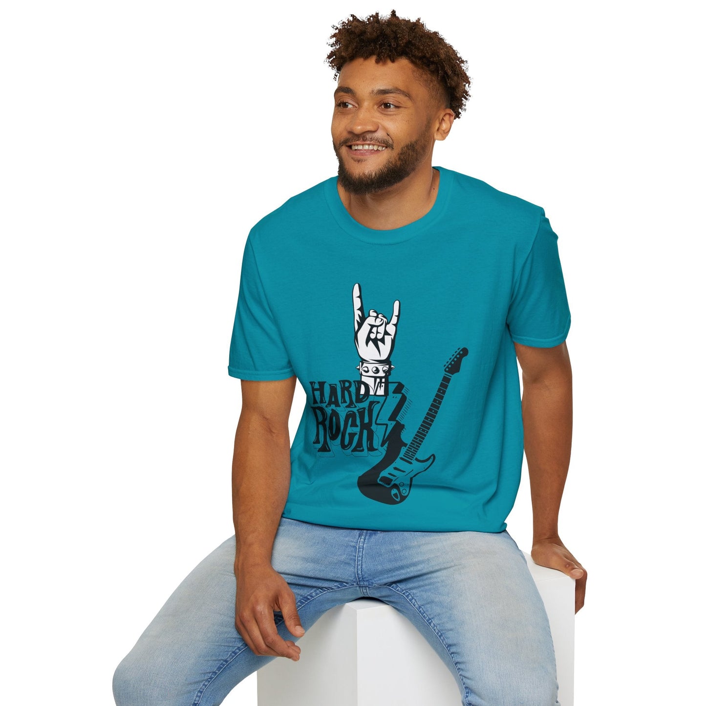Unisex Softstyle T-Shirt Hard Rock - JennyCool