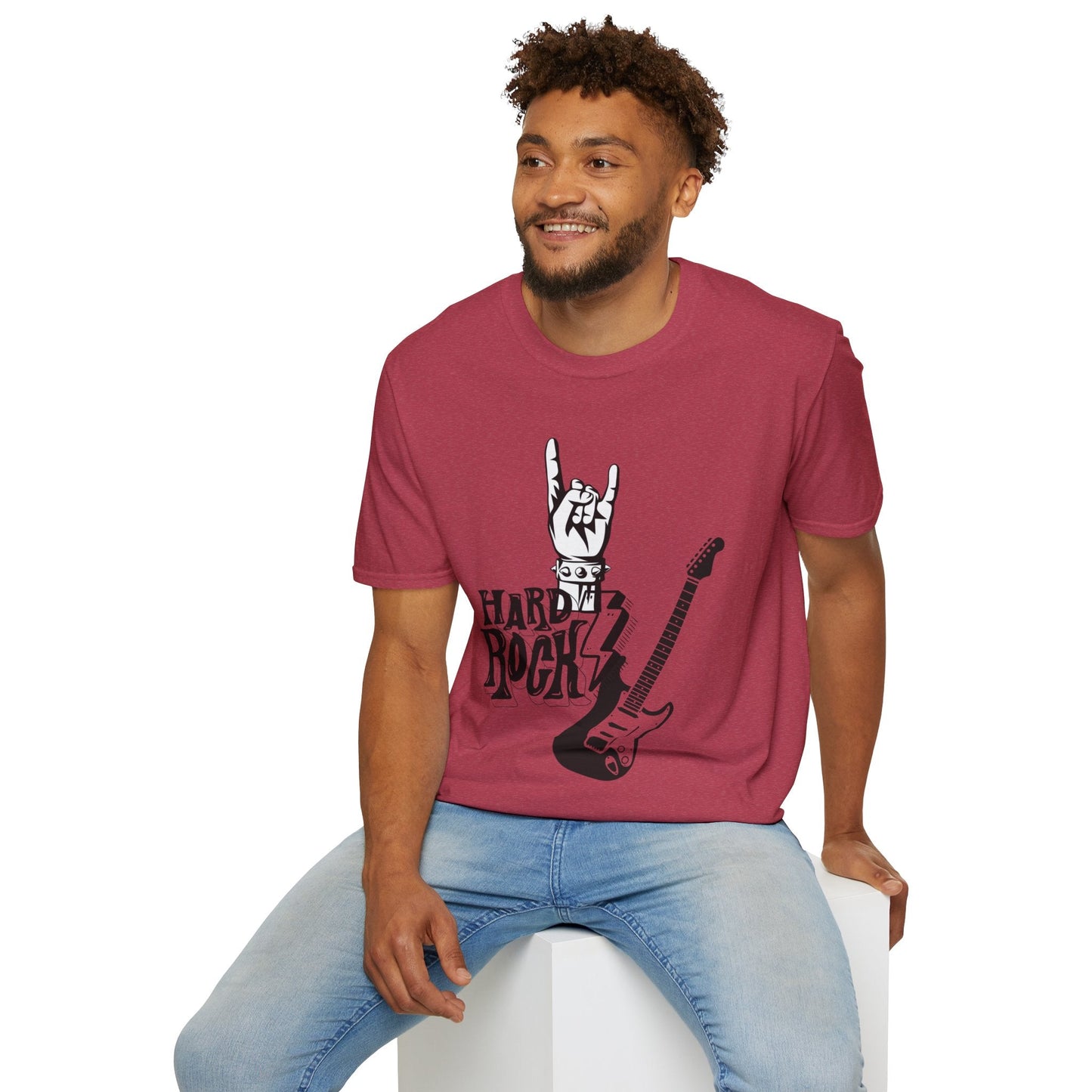 Unisex Softstyle T-Shirt Hard Rock - JennyCool