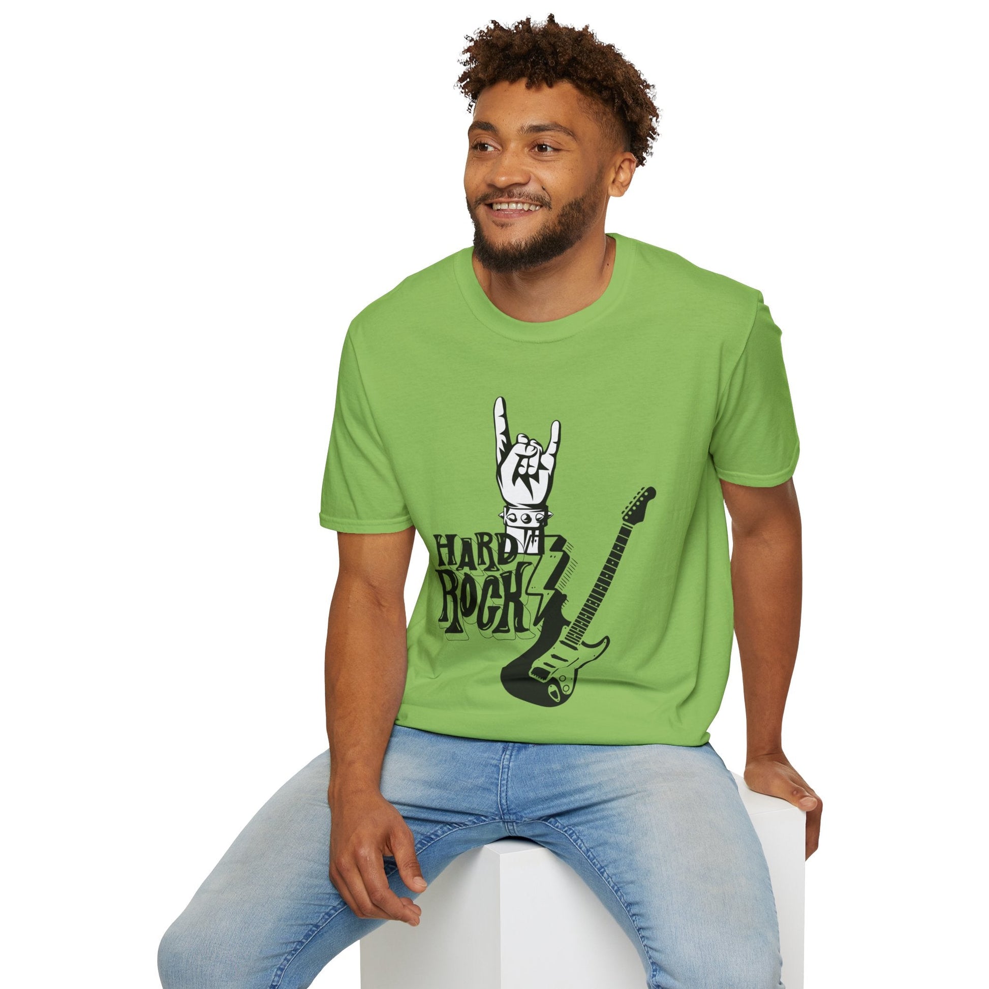 Unisex Softstyle T-Shirt Hard Rock - JennyCool