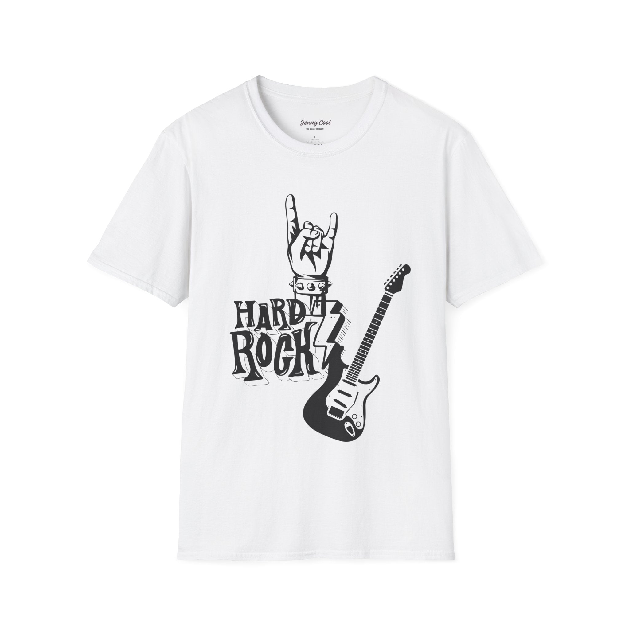 Unisex Softstyle T-Shirt Hard Rock - JennyCool