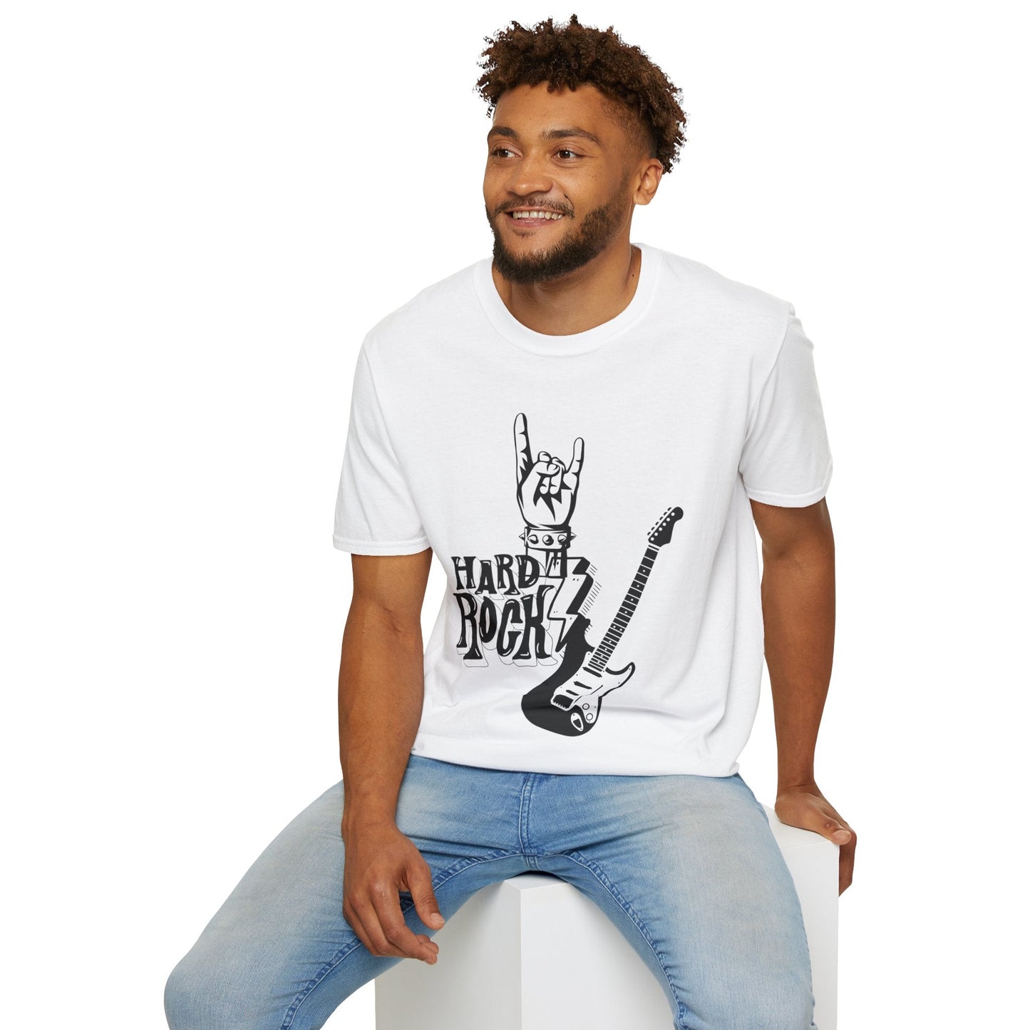 Unisex Softstyle T-Shirt Hard Rock - JennyCool