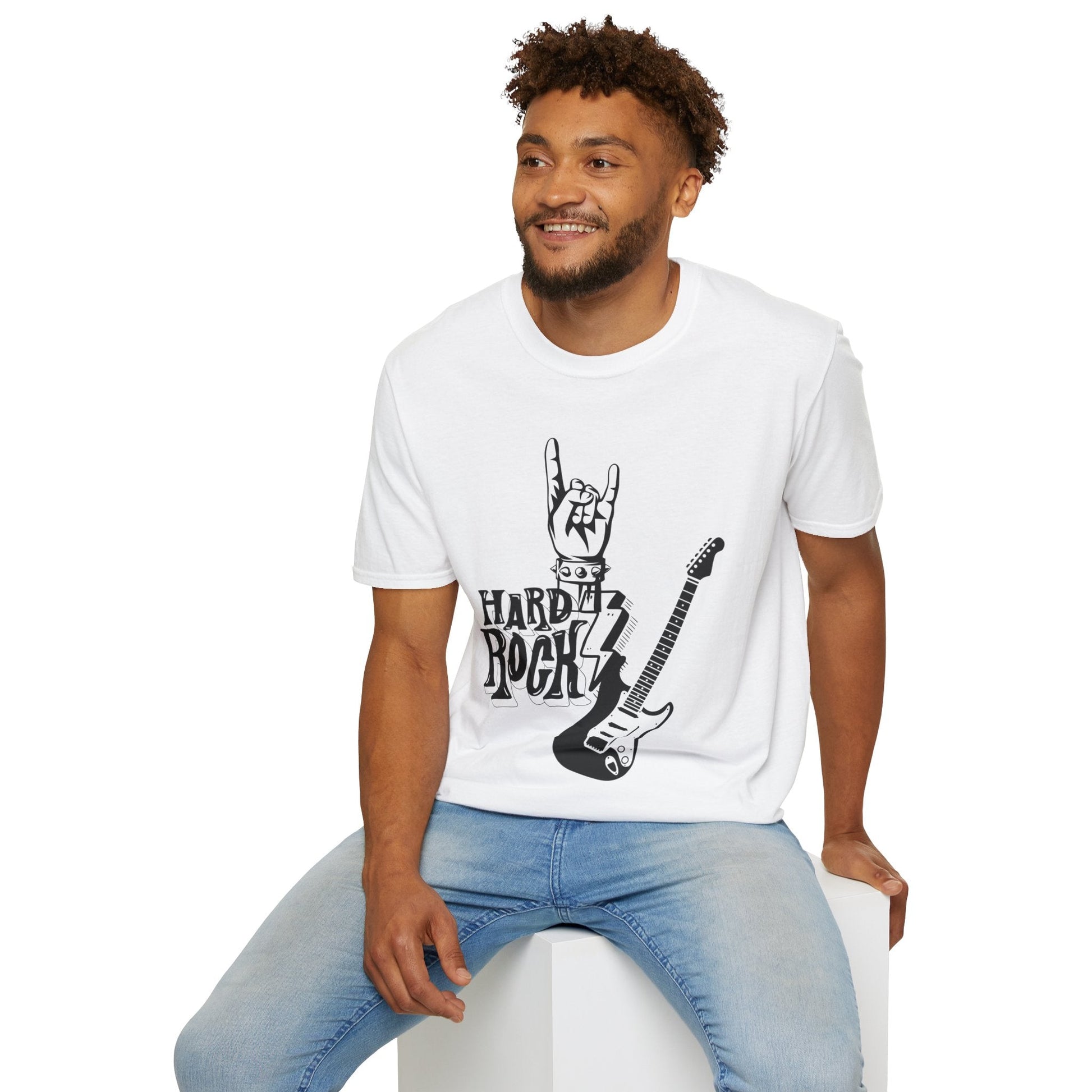 Unisex Softstyle T-Shirt Hard Rock - JennyCool