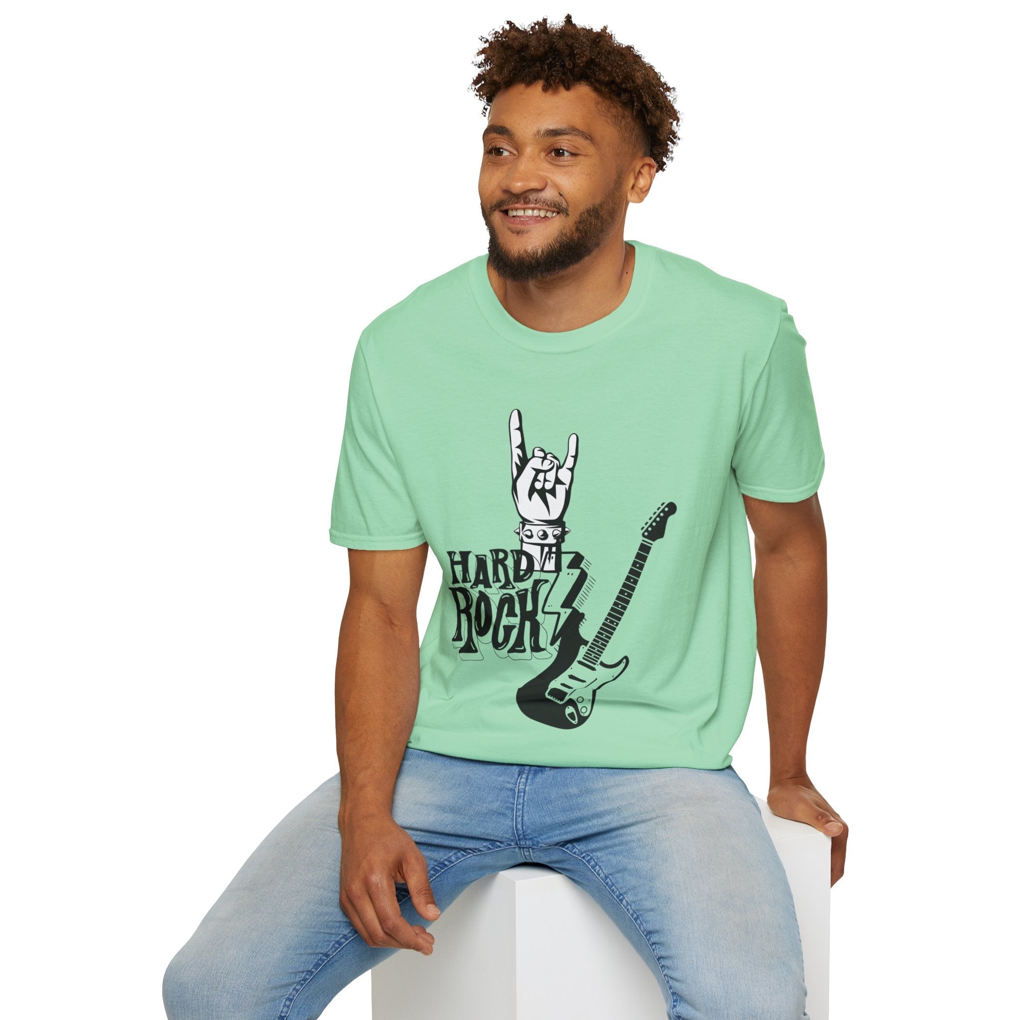 Unisex Softstyle T-Shirt Hard Rock - JennyCool