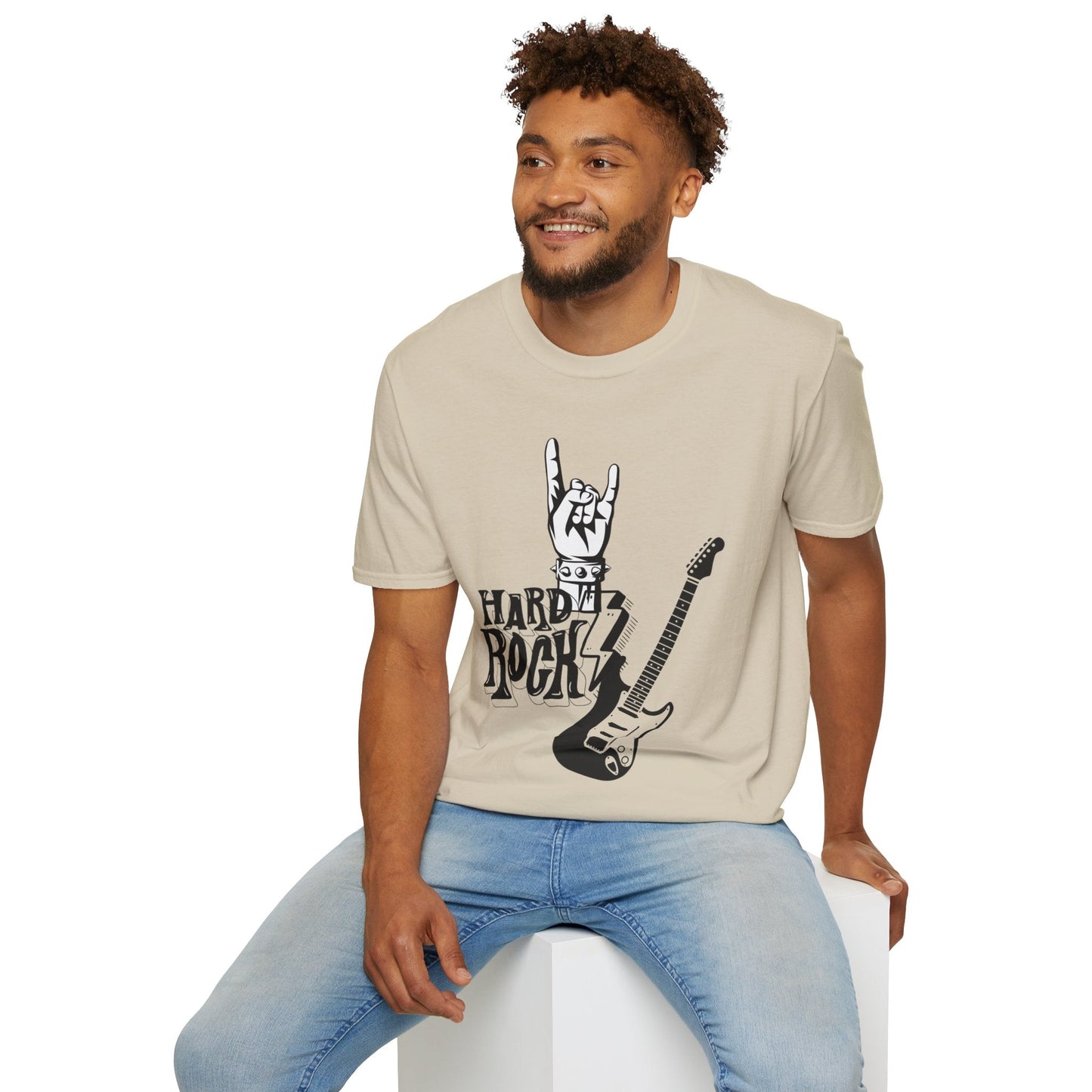 Unisex Softstyle T-Shirt Hard Rock - JennyCool