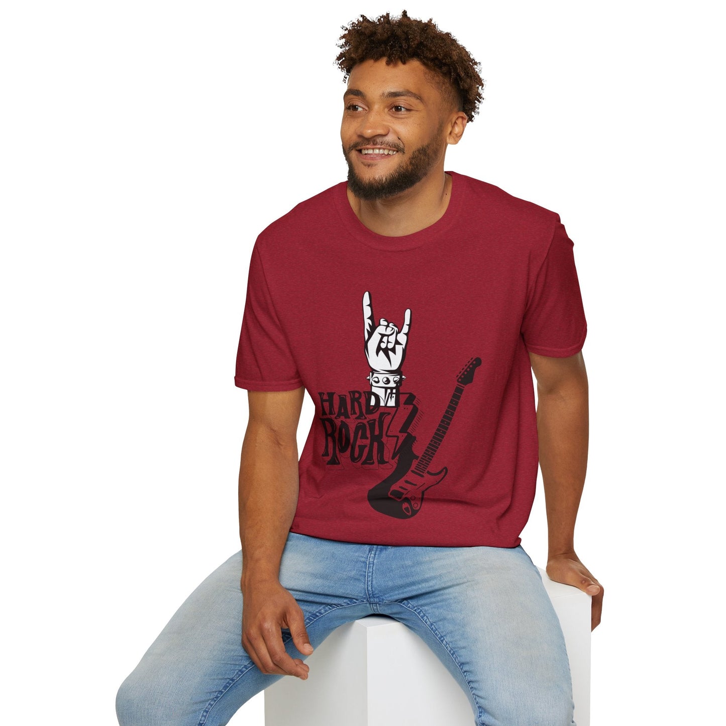 Unisex Softstyle T-Shirt Hard Rock - JennyCool