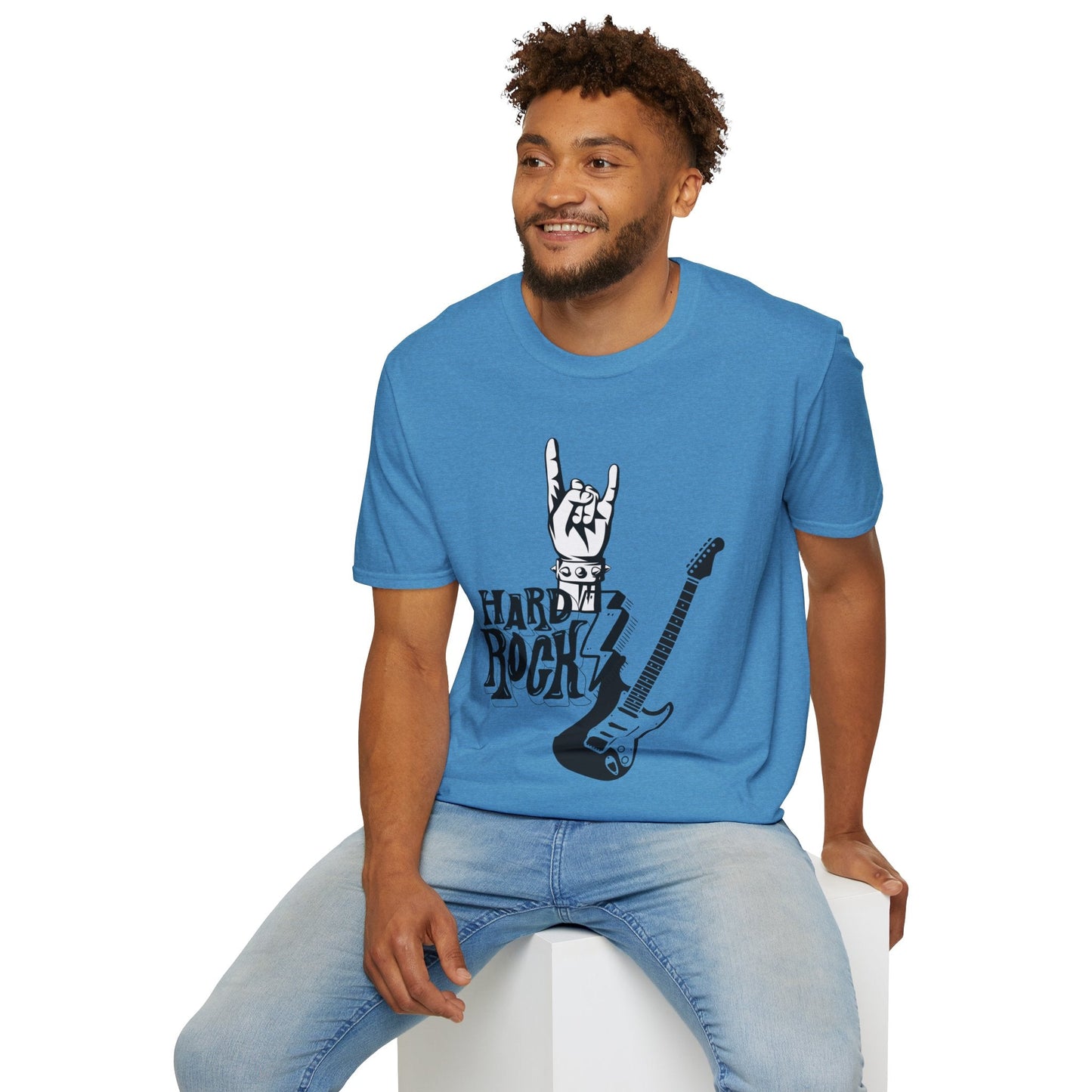 Unisex Softstyle T-Shirt Hard Rock - JennyCool