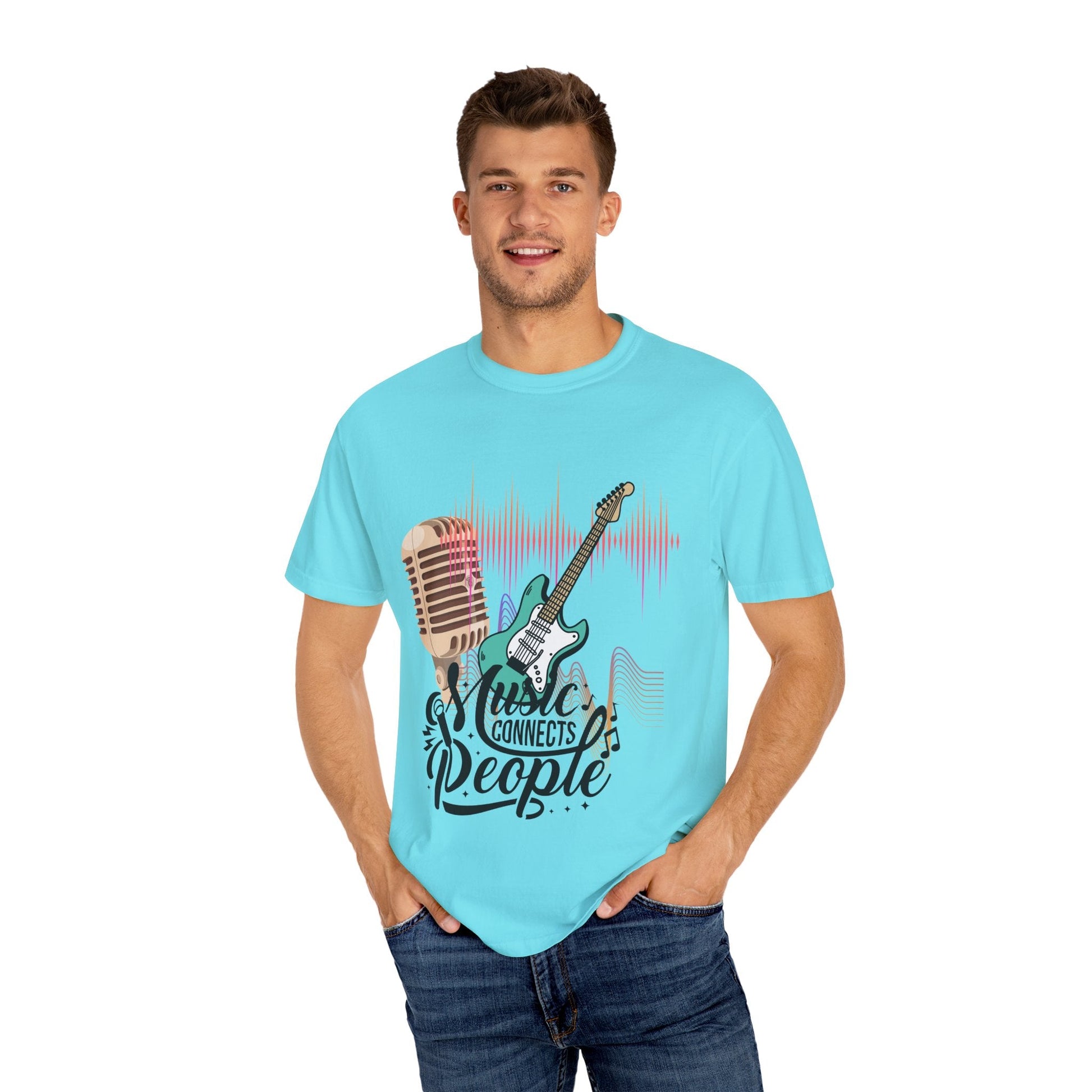 Unisex T-shirt Music Guitar - JennyCool