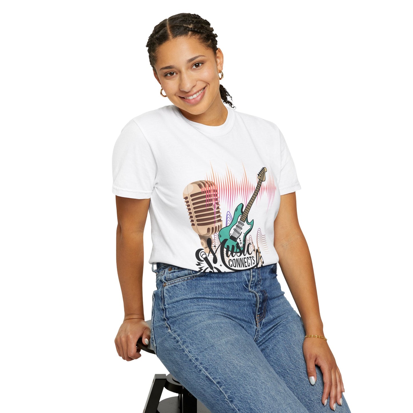 Unisex T-shirt Music Guitar - JennyCool