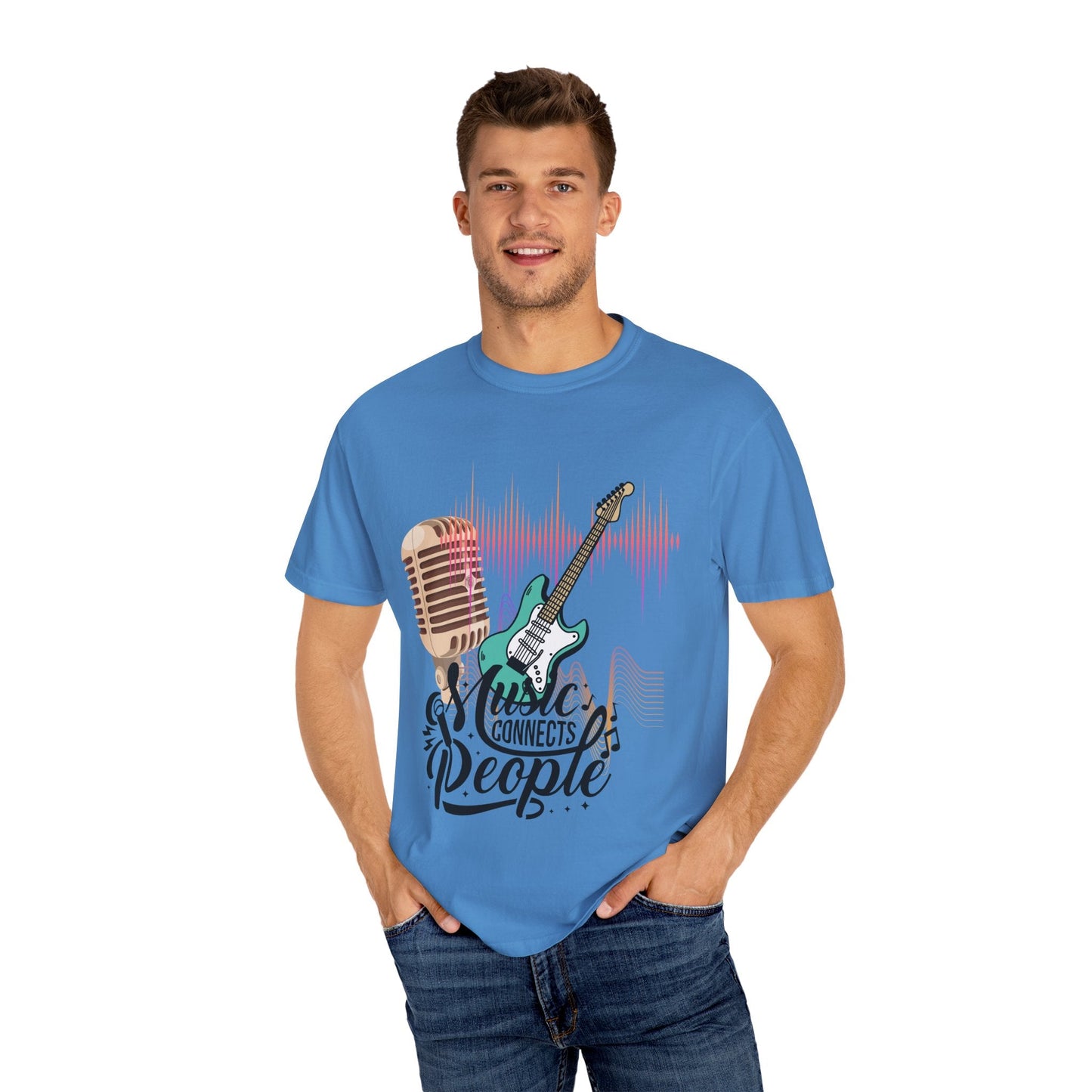 Unisex T-shirt Music Guitar - JennyCool