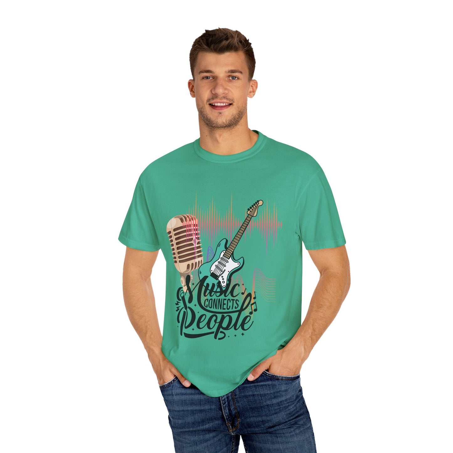 Unisex T-shirt Music Guitar - JennyCool