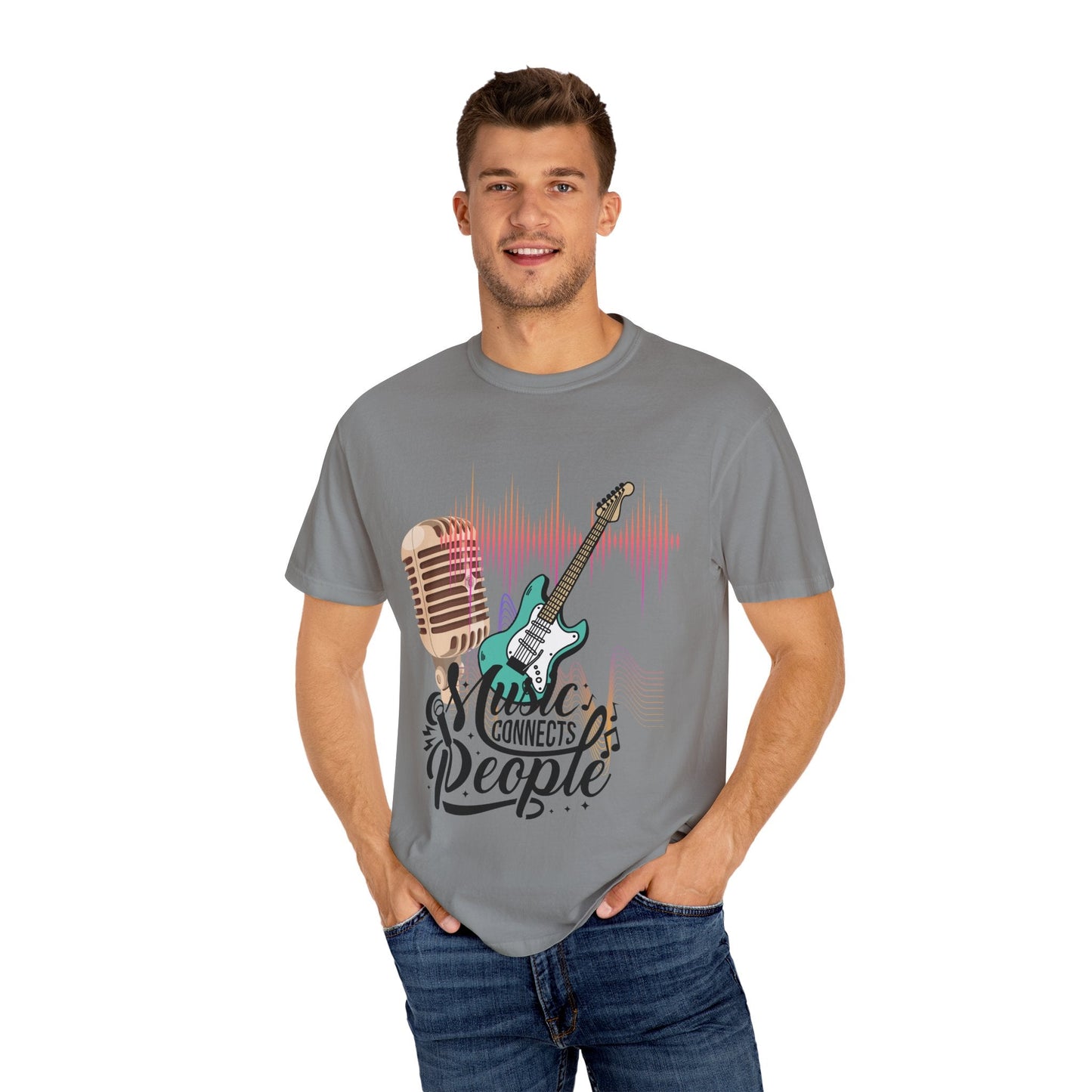 Unisex T-shirt Music Guitar - JennyCool