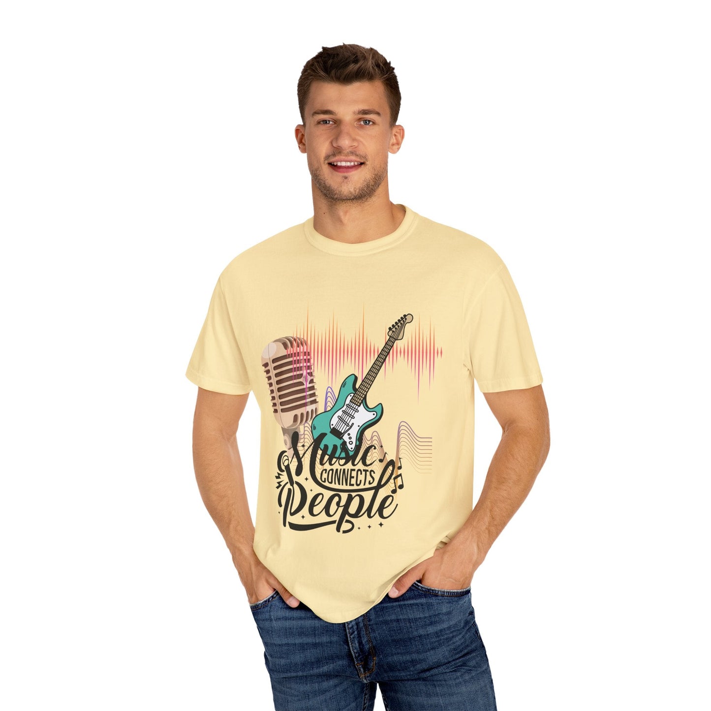 Unisex T-shirt Music Guitar - JennyCool