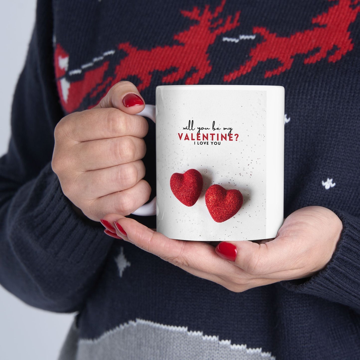 Valentine's Day Ceramic Mug - JennyCool