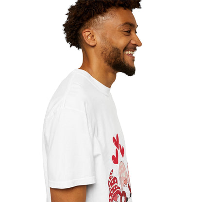 Valentine's Day Love Heart T-Shirt UNISEX - JennyCool